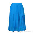 High Waist Two layer Women Summer Pleated Skirts